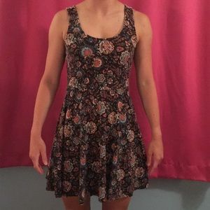 Floral skater dress